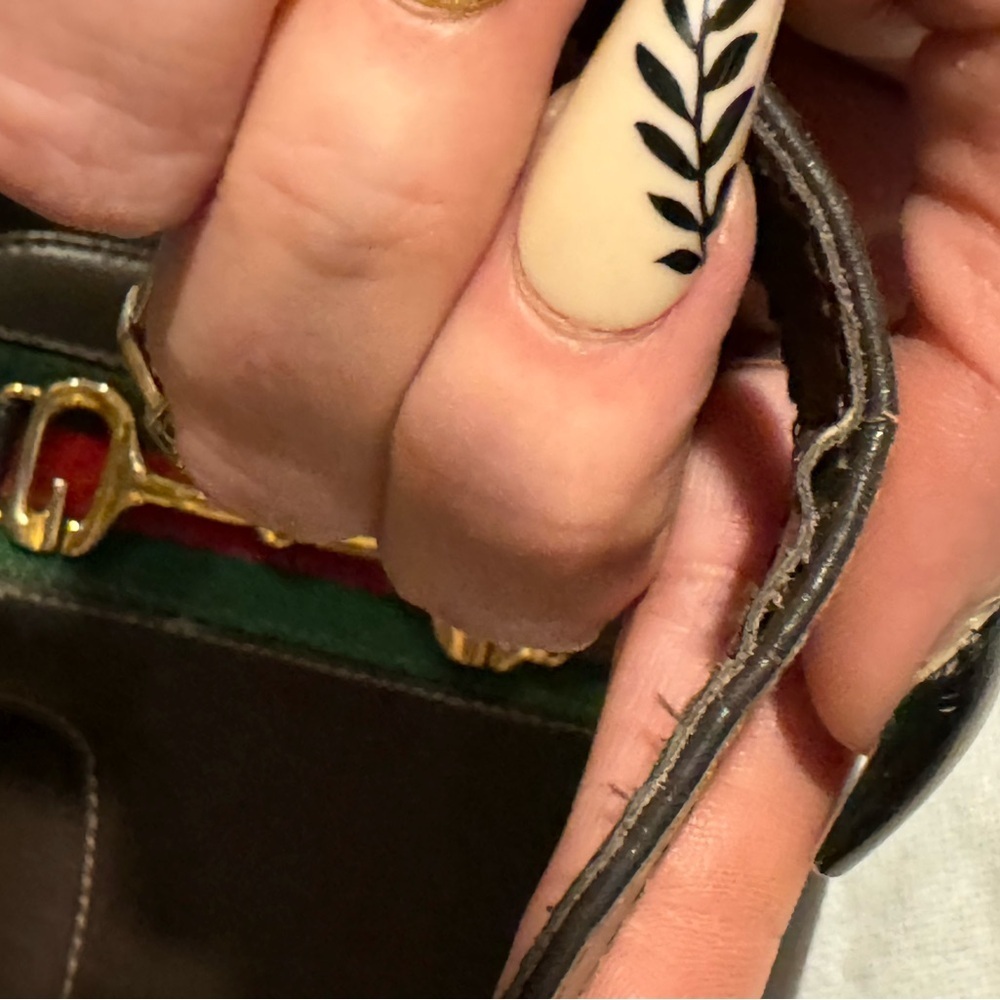 Gucci Horsebit Vintage Sherry Line Convertible Crossbody in Brown Leather - Picture 10 of 16